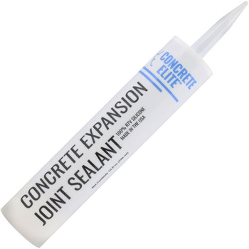 Concrete Elite (10oz Cartridges) Expansion Joint Sealant 100% RTV Silicone Sealant